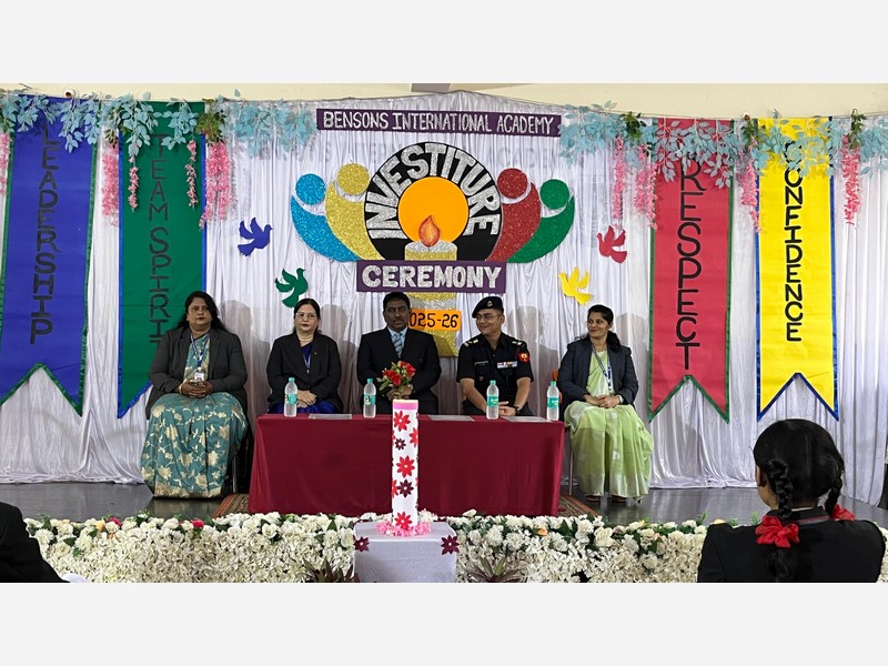 Investiture Ceremony 2025–26 Successfully Conducted 