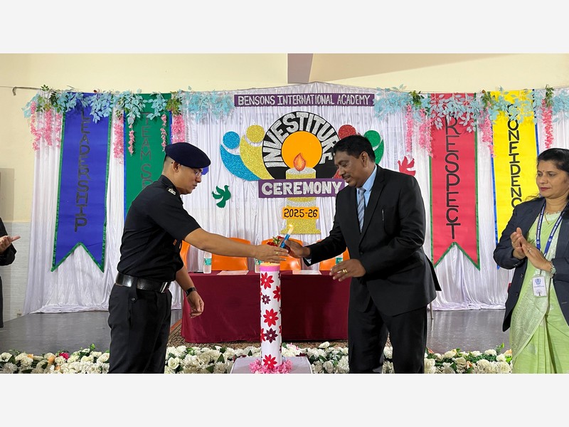 Investiture Ceremony 2025–26 Successfully Conducted 